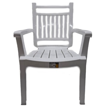 HOUSE 好室喵 伯爵椅 白色 戶外休閒椅 塑料椅  1個