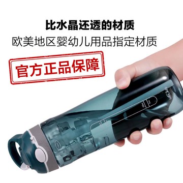 水壺防漏吸管杯成人孕婦便攜運動水杯大容量塑膠健身水壺 雙11全館免運