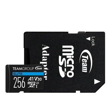 Team Elite Micro SDXC 256GB UHS-I U3 V30 4K 記憶卡 (含轉卡)