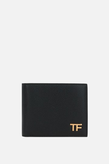 TOM FORD grainy leather billfold wallet Man
