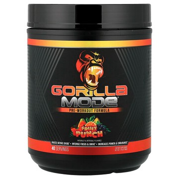 Gorilla Mind, Mode®，鍛鍊前補劑配方，混合水果味，1.74 磅（788 克）