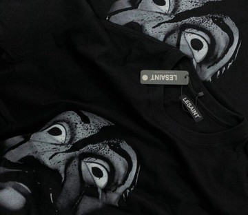 帝安諾-實體店面 LESAINT 韓國品牌 20FW Money Heist Tee 紙房子 達利 面具