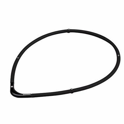ファイテン(phiten) ネックレス RAKUWA 磁気チタンネックレスS- II ブラックブラック 45cm