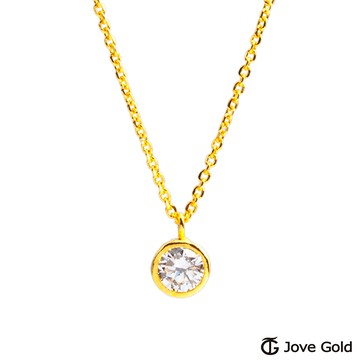 Jove gold 真心黃金項鍊