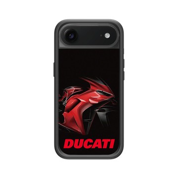 iPhone Air Mod NX -邊框背蓋組合 (相機按鈕) 黑 - Ducati - Panigale Spirit