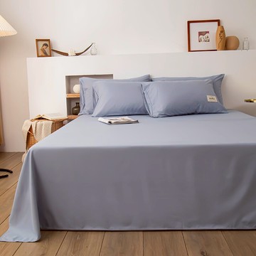 新款簡約水洗棉床單1.5m秋冬單件單人日系簡約ins水洗棉純色雙人4