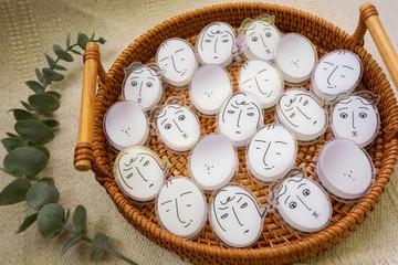 CynicalEggs 厭世雞蛋仔壓克力PP夾