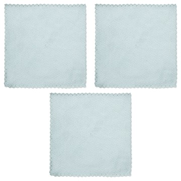 SP SAUCE 魚鱗紋超細纖維抹布3條入 40 x 30cm 超強吸水 乾濕兩用 廚房清潔抹布  1組