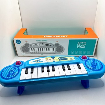 《翔翼玩具》兒童彈奏玩具 音樂玩具 鋼琴 小兔造型 兒童玩具 簡易鋼琴小型樂器 兒童入門 迷你鋼琴 益智玩具 電子琴玩具