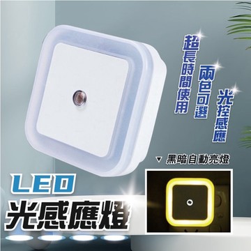 🔥台灣現貨24H出貨🔥LED光控小夜燈 省電節能感應光控燈 感應燈 壁燈 走廊燈 床頭燈 2色可選