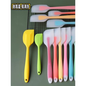 月餅奶油刮勺塑料做蛋糕用具攪拌調色烘培抹刀剪鍋硅膠刮刀刮平