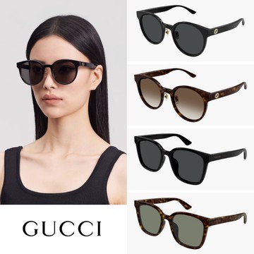 【GUCCI 古馳】暢銷經典膠框太陽眼鏡(GG1339SK、GG1346SK)