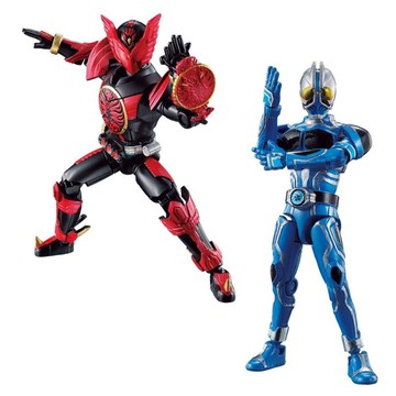 BANDAI 盒玩 SO-DO CHRONCILE 假面騎士 OOO TAJADOL COMBO + AQUA 套組  1套