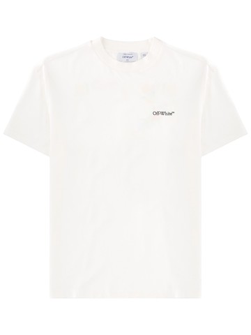 off-white t-shirt with logo