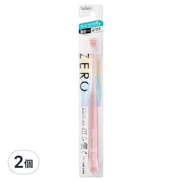 EBiSU 惠百施 零失誤淨白寬頭小頭牙刷 中毛  1個裝  2個