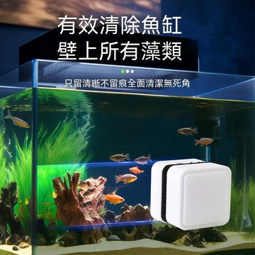 ⚡精選好物⚡磁力刷 魚缸磁力刷 強力玻璃擦 強磁魚缸刷 家用多功能磁吸擦缸魚缸清理水漬刮藻無死角清潔