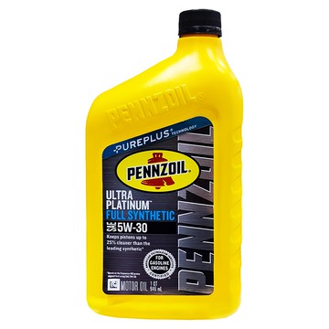 Pennzoil 黃罐 ULTRA PLATINUM PUREPLUS 全合成機油  1瓶  5w30  946ml