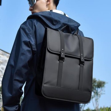 休閑雙肩包男士上班通勤商務高檔電腦背包大容量旅行男士雙肩包