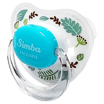 Simba 小獅王辛巴 蘿蔓拇指安撫奶嘴 較大  6個月以上  天藍色  1個