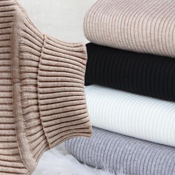 加大碼打底毛衣女胖mm2024新款200斤春裝高領寬松套頭韓版針織衫