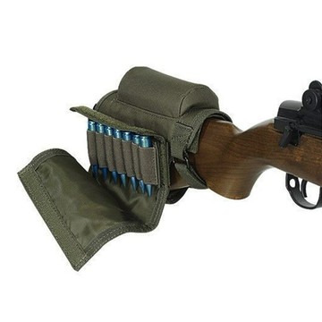 戶外多功能戰術托腮包CS射擊后托附件包軍迷MOLLE狩獵配件包