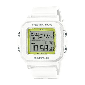 CASIO 卡西歐 BGD-10K-7 BGD-10 PLUS系列錶殼吊飾套組Y2K風格爆款腕錶 螢光黃 39mm｜樂天領券現折★全館特惠中★指定刷卡回饋10%