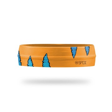 【霸王龍紮染】橘 / 專業籃球頭帶