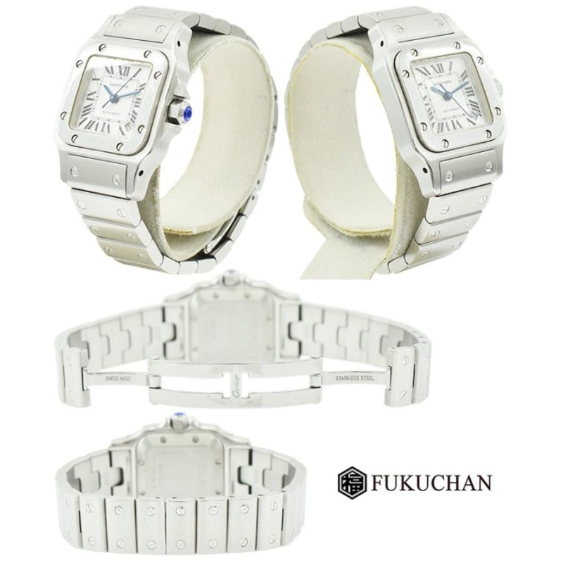 カルティエ サントスガルベSS/SM 腕時計 コマ 3個セット カルティエ