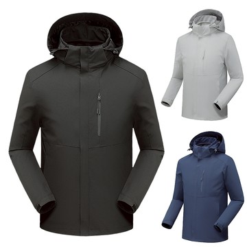 [杜戛地DZRZVD] 220801男士新款兩件式外套～耐用滑順YKK拉鍊.防風.防雨.保暖