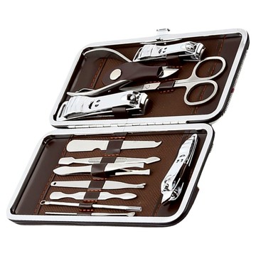 小麥購物 專業美容指甲剪12件套組 L349 180g  1組  笑臉款