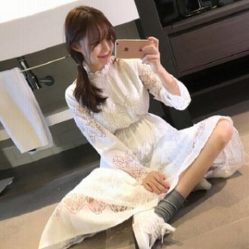 レースワンピース 総レース ワンピース レース ワンピース 白 ドレス ワンピース レース 可愛い ワンピース 上品 デート 女子会 通販 Lineポイント最大1 0 Get Lineショッピング