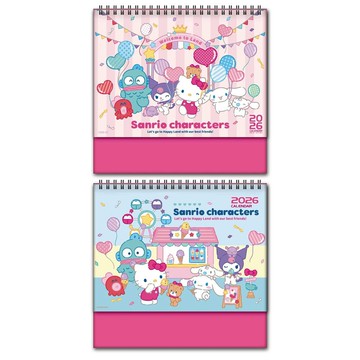 三麗鷗家族 2026年三角桌曆