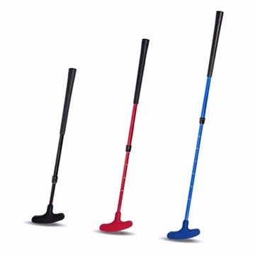 高爾夫球桿兩節三節青少年伸縮推桿雙面球桿兒童成人通用球桿 【益三和】可開發票