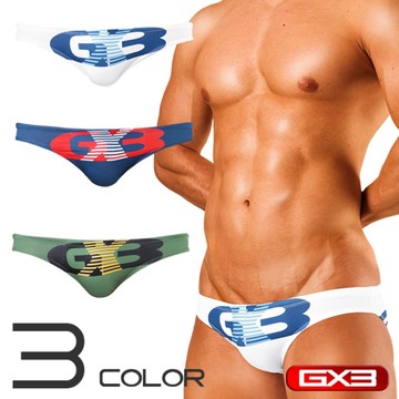 GX3【正品台灣現貨♥️ 隱密出貨】 【夏日水泳】系列 SIGNATURE 比基尼泳褲-1條裝(三色)(K1718)