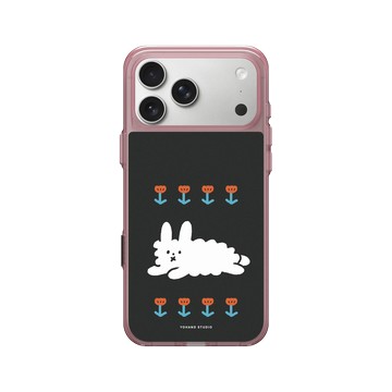 iPhone 17 Pro Max Clear (相機按鈕) 晶醺玫 - 右手超人 - 趴趴雲