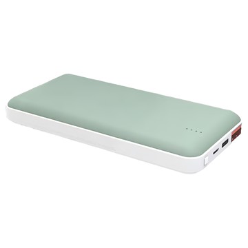 MCK 科技 自帶線20W快充行動電源 MCK-NP1S Type-C  沉穩綠