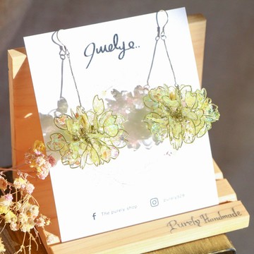 純。朝陽 / 垂釣款925純銀耳針防過敏