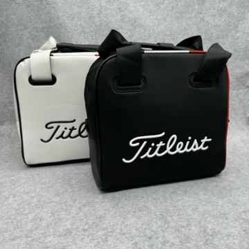 新款高爾夫手包手提包手拎包單肩包簡約時尚斜挎包小方包PU大空間