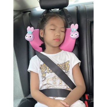 兒童汽車用靠枕護頸枕睡眠枕寶寶車載記憶棉枕頭u型脖枕睡覺神器