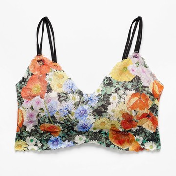 華歌爾-GOCOCI  M-L無鋼圈內衣(綠) 套穿式無痕親膚-NB9694BS