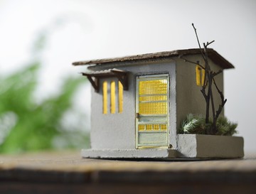 水泥老屋創作--老紗門小屋(訂製)