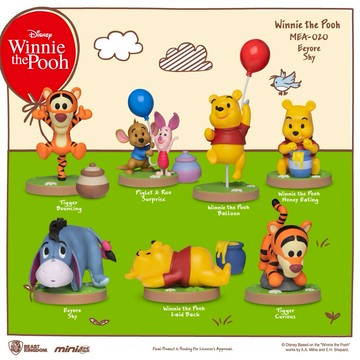 【野獸國】小熊維尼系列 盲盒套組 (6入)｜MEA-020