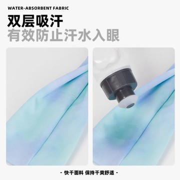 WRELS夏季運動高彈吸汗發帶戶外跑步籃球男止汗帶女健身時尚頭帶