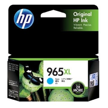 HP 3JA81AA 原廠藍色高容量墨水匣 NO:965XL