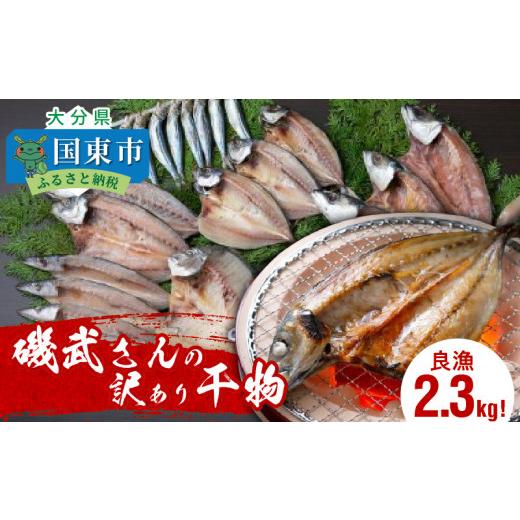 ふるさと納税 大分県 国東市 良漁2.3kg!磯武さんの訳あり干物_1020R