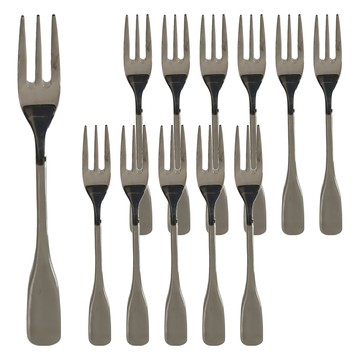 義式特級小叉 18-0不鏽鋼材質 厚度2.5mm  12支