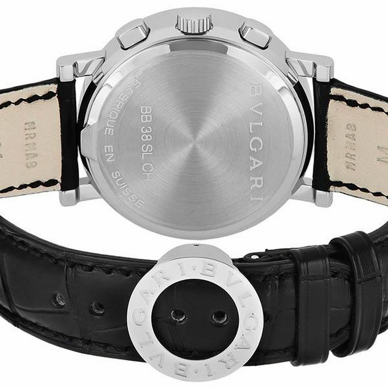 BVLGARI 　ブルガリブルガリ　自動巻き 　クロノグラフ 時計 ブルガリ 腕時計 BVLGARI メンズ ブルガリブルガリ クロノグラフ