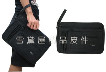 限時 滿3千賺10%點數↘ | ~雪黛屋~LUNNA 手拿包簡易型主袋內二隔層手拿收納袋分類包隨身包高單數防水尼龍布手拿手抓台灣製造品質保證Y11811