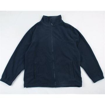 厚實保暖戶外運動！純色百搭款搖粒絨拉鏈外套 外貿男衛衣拉鏈衫