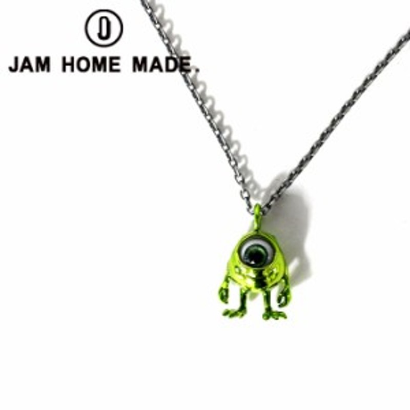 Jam Home Made ジャムホームメイド モンスターズ ユニバーシティ マイク ネックレス Green モンスターズインク メンズ レディース 通販 Lineポイント最大1 0 Get Lineショッピング